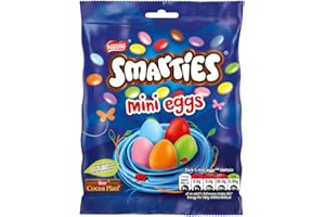 NESTLÉ Smarties Milk Chocolate Mini Eggs Pouch, 80g