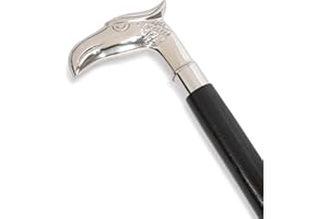 Ajuny Bastón Hecho A Mano para Hombres Mujeres Y Personas Mayores con Mango De Madera Y Latón Ligero Y Duradero Diseño Elegante Regalo Ideal para Adultos