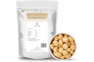 ‎SULTAN'S PALACE Sultan’s Palace Macadamianüsse Ungesalzen – 1000g– Naturbelassene Rohkostnüsse – Macadamia – Nuss Snack und für Müslis – Macadamia Nüsse – Rohkostqualität (Vegan)