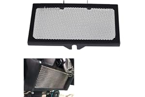 GENERIC Thicken Motorcycle Radiator Guard Grille Protection Grill Cover Protector Kompatibel mit FB Mondial Hipster HPS 125 300 HPS125 HPS300 Accessories(Schwarz)