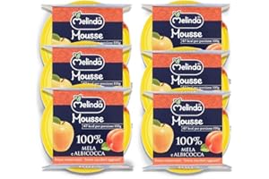 POIGET MOUSSE MELINDA 12 PEZZI MELA ALBICOCCA 100g