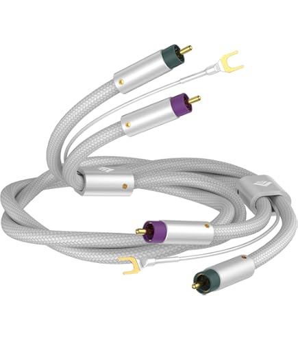 Ortofon 6NX-TSW-1010 R Low Noise Cable (RCA - RCA) : Amazon