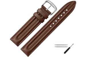 MARBURGER Uhrenarmband 18mm Leder - Werkzeug Montage Set 25018