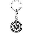 Eintracht Frankfurt Schlüsselanhänger LOGO SCHWARZ