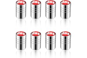 LNSYSNS Autoventil Kappe, 8 Stück Fahrrad Ventilkappen, Ventilkappen Kupfer, für Autos, Fahrräder Verwendet Werden, Motorrad