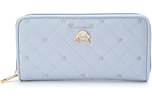 GXYMF 11cm Cartoon Anime My Melody Cinnamoroll Purin Dog Kawaii Pu Wallet Cute Modeling Zipper Folded Card Case Woman Wallet Cinnamoroll8