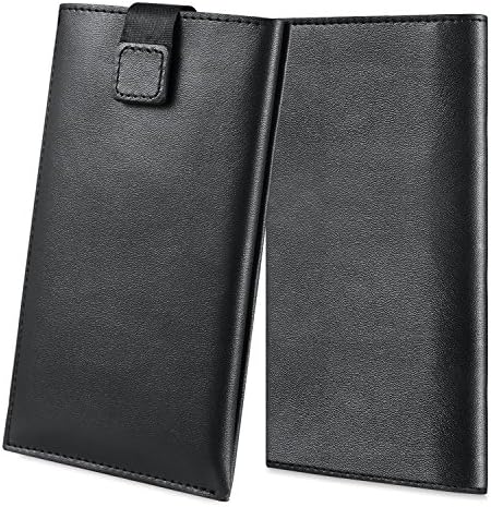 Genuine Leather Wallet Pouch Sleeve Case Cover 5.8 inch For iPhone X iPhone 8 Plus iPhone 7 Plus iPhone 6/6s,Samsung Galaxy S8 S7 Edge/S6 by INSEL(5.8inch) (Black)