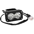 motoparty Headlight Kit for Sur-Ron Segway X260 and Talaria, Clear White 6000-6500K Spot/Flood Light Pods Combo Kit, Motorcycle Lights Bars Accessories, Bright Front Lamp （3 Inch）