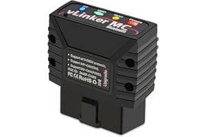 vLinker MC Mini Bluetooth OBD II Adaptador de escáner Herramienta de escaneo de diagnóstico del automóvil y Lector de código para Android (No iOS)