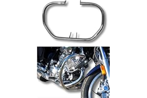BIKEMASTERSUK MOTORCYCLE PARTS & ACCESSORIES BM UK | XV750 | Motorschutz aus Edelstahl Highway Sturzbügelschutz Motorschutz für Motorräder Autobahn-Motor Schutz für - XV 750/1100 Virago