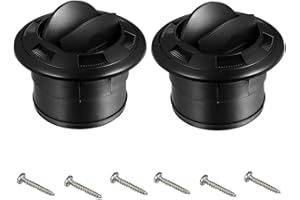 GUSENGO Warmluftauslass - 75 mm Auto-Heizungskanal Warmluftauslass, Standheizung Zubehör Lüfterheizung Luftauslass Für Auto Bus Wohnmobil Wohnwagen, 2 Stück