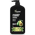 TryOnes Avocado Frizz Control Shampoo | For Curly, Wavy, Frizzy Hair | Reduces Frizz, Retains Moisture, Conditions Strands | 1000 ml