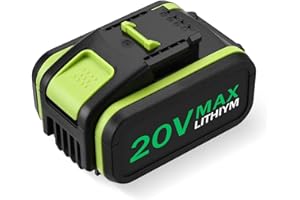 Geelink 20V 5.0Ah Lithium ion Battery Replacement for Worx WA3551 WA3551.1 WA3553 WA3553.2 WA3641 WG629E WG546E WU268 Worx 20V Battery