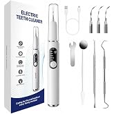 Arvox Electric Teeth Whitening Kit – Instant Teeth Stain Remover, Teeth Tartar Plaque Remover with 5 Adjustable Mode & 3 Repl
