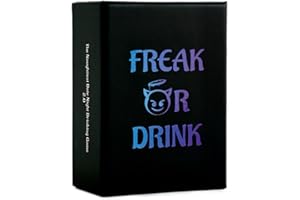 Freak Or Drink - 2.0 Couple Edition The Freakiest Drinking Game - Perfect For Date Nights, Birthdays & Anniversaries | Valentines Gifts | Couple Gifts | Couple Games