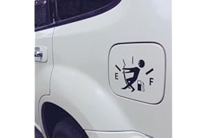 Liseng Adesivo per Auto Olio Nero Non è Abbastanza oel è Vuoto Koerper Styling Adesivo Ti Persoenlichkeit Divertente Serbatoio Riflettente per Auto