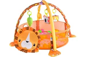 DOMINITI E.K. Iso Trade Krabbeldecke Spieldecke Spielbogen Spielmatte Babydecke Laufstall 3 in 1 #4012