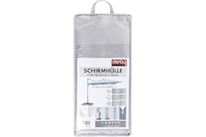 Doppler Umbrella Cover for Pendulum Parasols such as Ravenna 300, 350 and 3x3 D. 827 Grey