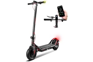 Apachie Pro Edition Adults Electric Scooter, 500W Motor, 10.5 inch Wheels, E-Scooter, 12.5AH Lithium Battery, 3 Speed Modes, 45km Long Range, Dual Braking System, APP Control, Bluetooth