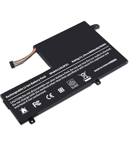 Green Cell Batteria L14L2P21 L14M2P21 Per Lenovo Yoga 500-14 500-14ACL 500-14IBD 500-14IHW 500-14ISK 500-15 500-15IBD 500-15IHW 500-15ISK IdeaPad 300s-14ISK 500s-14ISK Flex 3 1470 1570 (3500mAh 7.4V - Foto 6