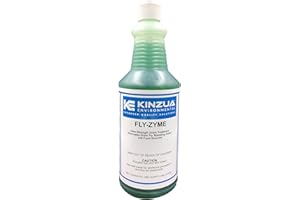 KINZUA ENVIRONMENTAL Fly-Zyme, Highly Concentrated Enzyme Drain Cleaner for Pipes, Drain Gel for Fruit Flies, Organic Waste Degrader & Odor Neutralizer - 946 ml