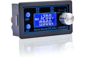 HEEMOL DC DC Boost Buck Converter regulator napięcia od 0,5-30V 4A 5V 6V 12V 24V regulowany napięcie moduł ładujący DIY ze stałym napięciem i prądem stałym.