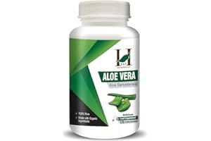 H&C HERBAL INGREDIENTS EXPERT H&C Aloe Vera Kapseln - 900mg pro Portion, 120 vegane Kapseln | für alle Wellness und Verjüngung