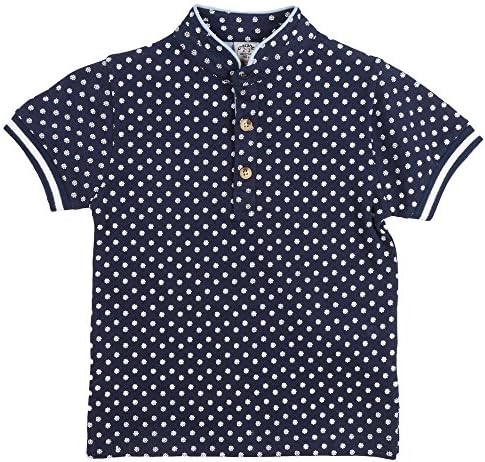 Charanga Boy's Cenano Polo Shirt, Blue (Navy), 98 cm