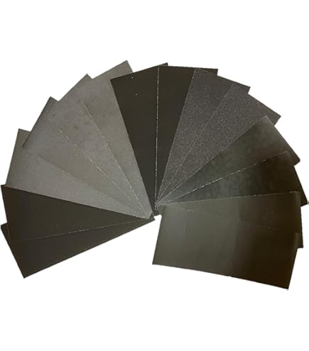 72 PCS Sandpaper, Premium Wet Dry Waterproof Sand Paper, 1500 To 7000 Assorted Grit Sanding Paper For Automotive Sanding, Furniture Finishing, Metal Sanding, Wood Turing Finishing And More (2