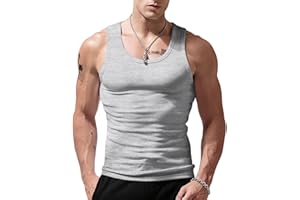 Viisendy Pro Canotta da Uomo Senza Maniche Palestra Fitness Bodybuilding Sport Muscolo Maglietta