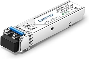 QSFPTEK Gigabit SFP Modulo 1310nm 10km DDM LC Monomodale Mini-GBIC 1000BASE-LX/LH Transceiver per HP J4859A / J4859C / J4859B