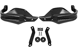 ZWBHNB Paramani per Moto Protezione Mani per Honda NC750X CB500X CB 500X NC750 X 2013-2023 2022 - Parabrezza Effetto Carbonio Manubrio Grip Guard Shield (Aspetto Carbonio)