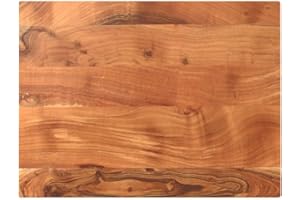 vidaXL Tablero de Mesa Rectangular de Madera Maciza de Acacia 80x50x3,8 cm, Superficie para Mesa de Centro