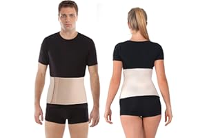 TOROS-GROUP Ceinture abdominale Post partum Minceur Apres accouchement 24 cm LUX Large Beige