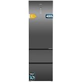 Cecotec Refrigerator Combi 450 L Bolero CoolMarket Combi FD 450 Dark E | Dimensions 2010&times;23.425&times;680 mm, Energy Class E, VIP T