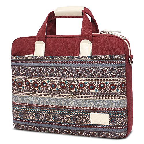 Bohème Stil Canvas-Gewebe Tasche Hülle Aktentasche Sleeve für Laptop / Notebook Computer / MacBook / MacBook Pro / MacBook Air - 2