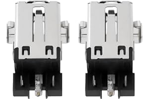 Create idea Lot de 2 Ports de Charge DC Jack Compatible avec Acer Aspire 3 N20C5 A315-58-33LJ N2OC5 A515-56G S50-53 A315-58G 35 EX215-54 55 Noir