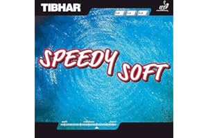 Tibhar Belag Speedy Soft Farbe 1,5 mm, schwarz, Größe 1,5 mm, schwarz