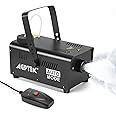 AGPTEK 500W Fog Machine, Smoke Machine with Wired Control & Automatic Spray Function, Great for Halloween, Christmas, Wedding, Parties, DJ Performance & Stage Show