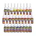 Solong Tattoo® Complete Tattoo Kit 2 Pro Machine Guns 28 Inks Power Supply Foot Pedal Needles Grips Tips TK224
