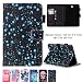 Produktbild Romtronic Cute Colorful Design Flip Tasche PU Leder Abdeckung Stand Schutzhülle für Samsung Galaxy Tab S2 8.0 Zoll (SM-T710 / SM-T715) + 1 x Schwarz Stylus (Design 06)