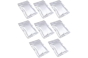 Erreyht 8 pièces Poudre de titane pyrotechnique 200 g, poudre de métal granulaire, utilisée dans les machines pyrotechniques, convient pour les mariages, les fêtes, Halloween, Noël