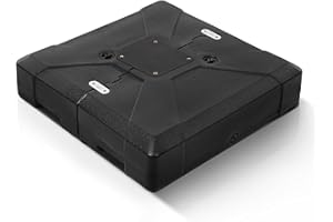 PURPLE LEAF 150kg Heavy Duty Square Umbrella Base (99x99x16cm) - Sand/Water Fillable Patio Weight Stand for Parasol