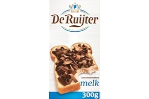 Hagelslag De Ruijter | Flakes Milk | De Ruijter | Dutch Chocolate Sprinkles | 10.5 Ounce Total