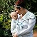 Chunky Super Soft Silicone Teething Necklace (The Eternity)| Mum to Wear -Baby to Enjoy -Eases Pain - Non Toxic - Save your Hair - Washable - Breastfeeing | Nursing Aid -Babywearing Accessory - Silver