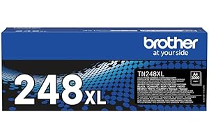 Brother TN248XLBK Toner originale, Alta Capacità , fino a 3000 pagine, per Stampanti e Multifunzione serie 3000 e serie 8000, Colore Nero