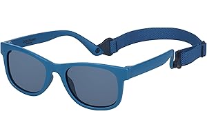 COCOSAND Baby Sunglasses with Strap Polarized Flexible Frame for Toddler Infant Girls Boys Age 0-24 Months