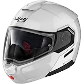 Nolan N90-3 06 Classic N-Com 005 Jaw Pop-Up Motorcycle Helmet White M