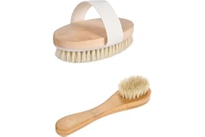 LIGHT FEATHER Spazzola pulizia del viso in setole naturali Spazzola massaggio pelle grassa Ti aiuta pulire in profondità il viso,rimuovere i pori ostruiti,rimuovere impurità,lo sporco e l'eccesso di sebo