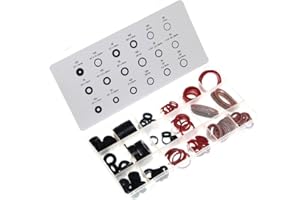 141-teiliges Sanitärring SET 1/2" 3/8" 3/4" 1" 1-1/4" 1-1/2" in Sortierbox Dichtungssortiment Dichtring Dichtung O-Ring Dichtungsringe Gummidichtung Neu Old-Harvest